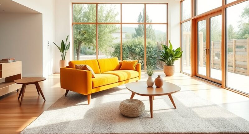 clean sleek retro style