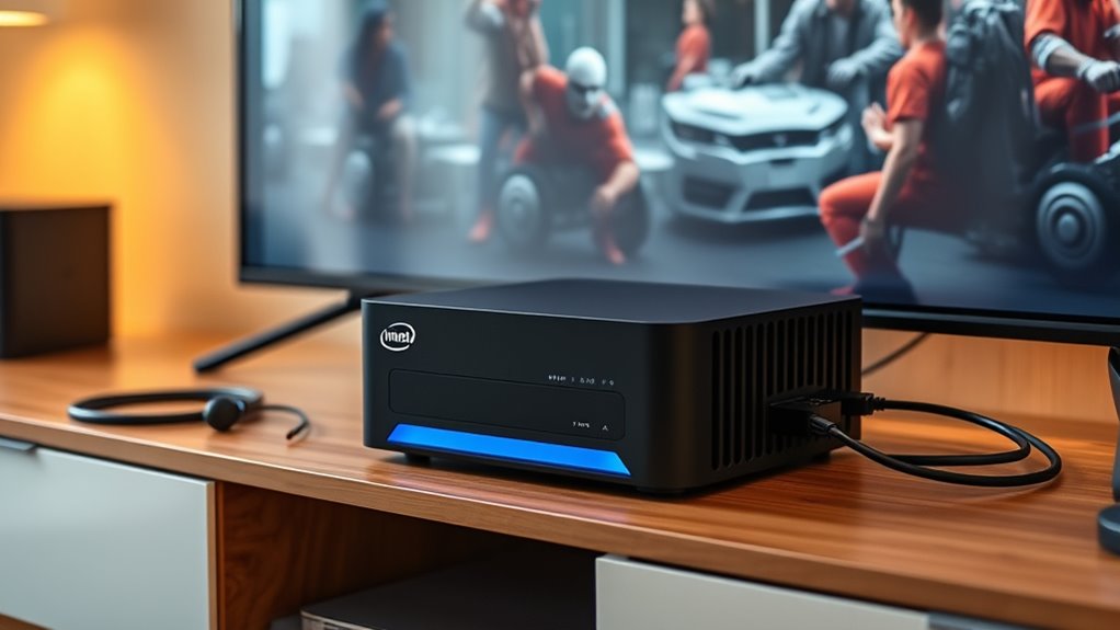 compact powerful quiet device