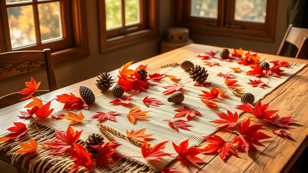 create cozy fall arrangements