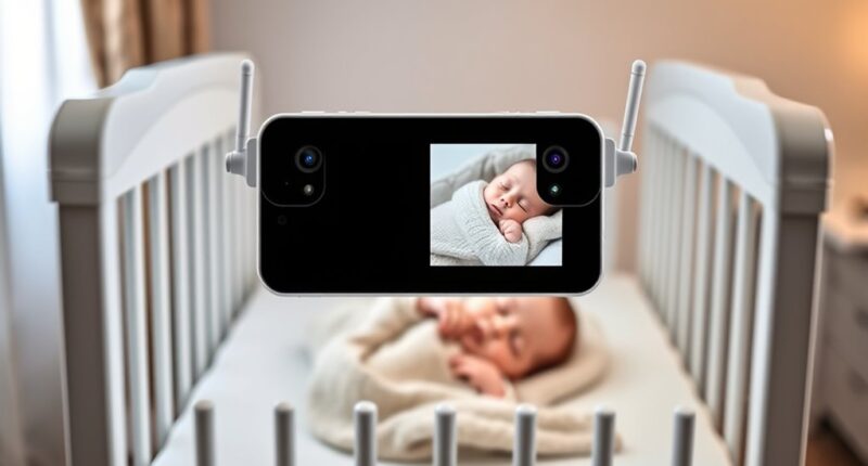 dual camera baby monitor