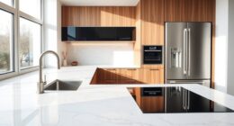 efficient kitchen work zones