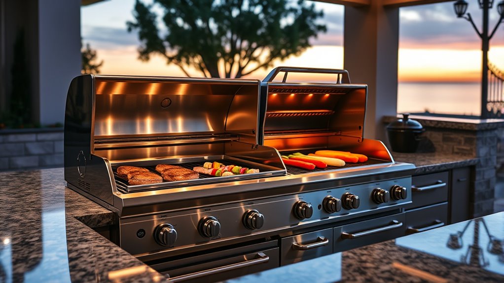 grill features and durability