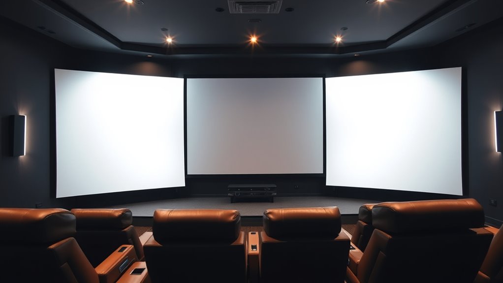 high quality cinematic projection