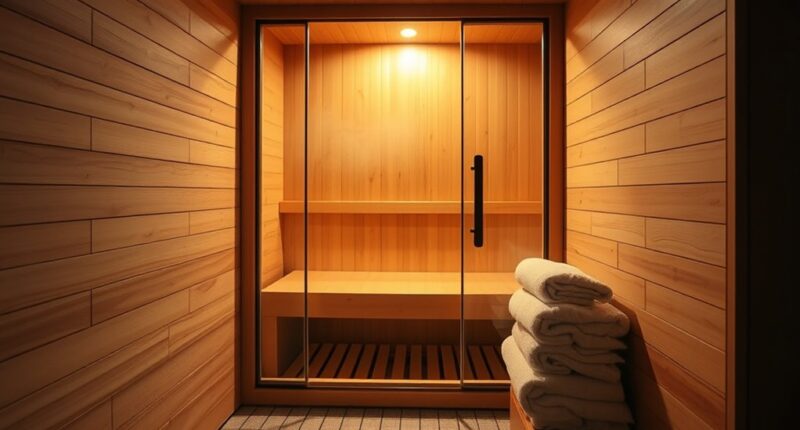 home sauna kit recommendations