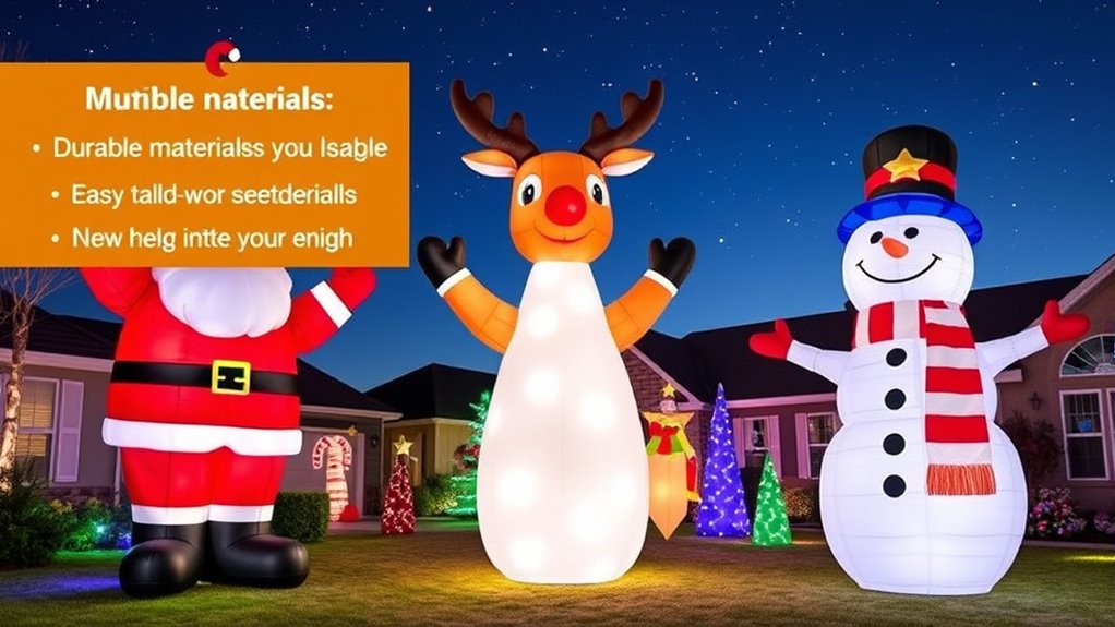 inflatable size durability stability