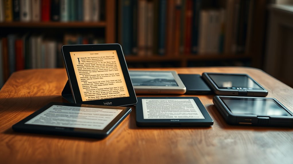key features for kindle alternatives