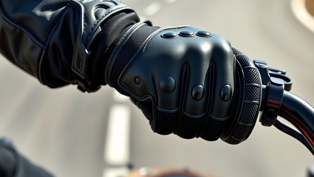 key safety motorcycle glove factors