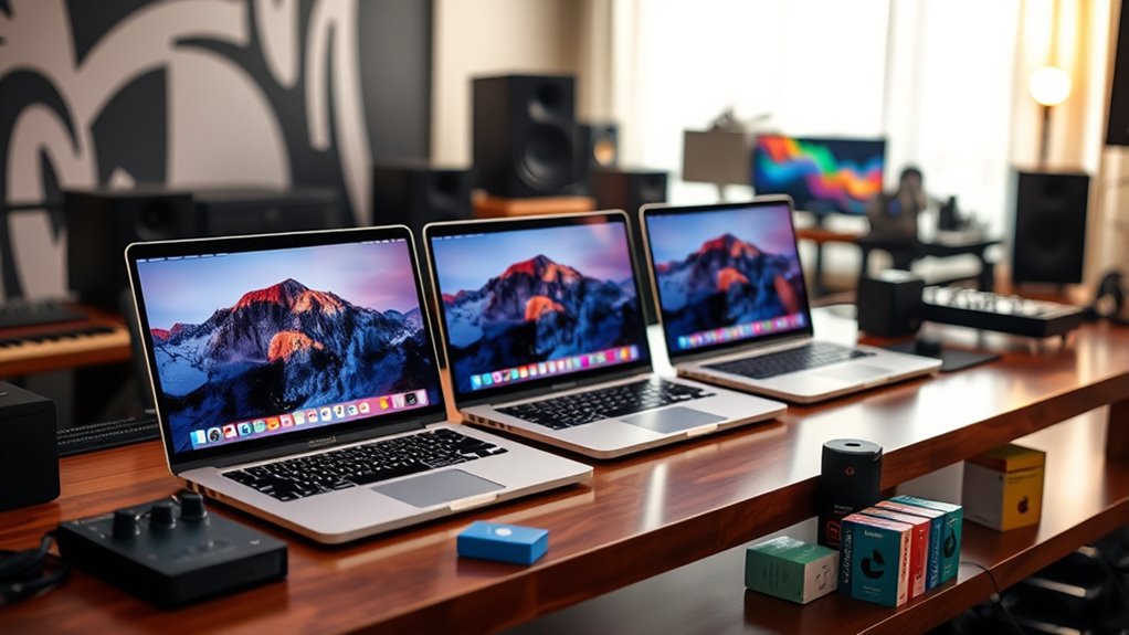 key specs for music production