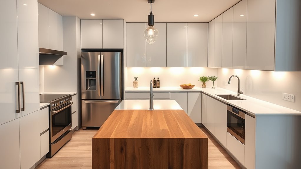 kitchen triangle ergonomic design