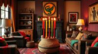 kwanzaa decorations colors symbols display