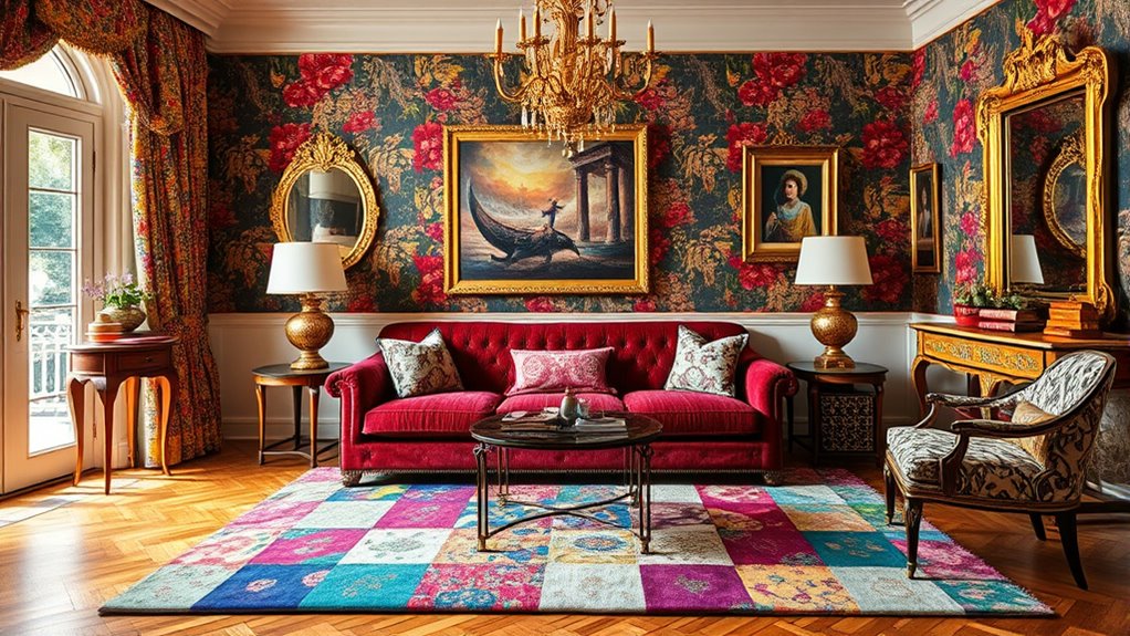 layered vibrant cultural expression