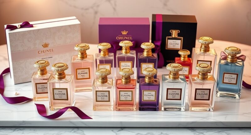 luxurious perfume gift sets