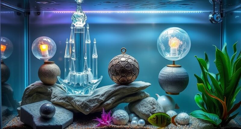 luxury aquarium accessories list