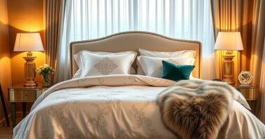 luxury bedding for spa style bedrooms