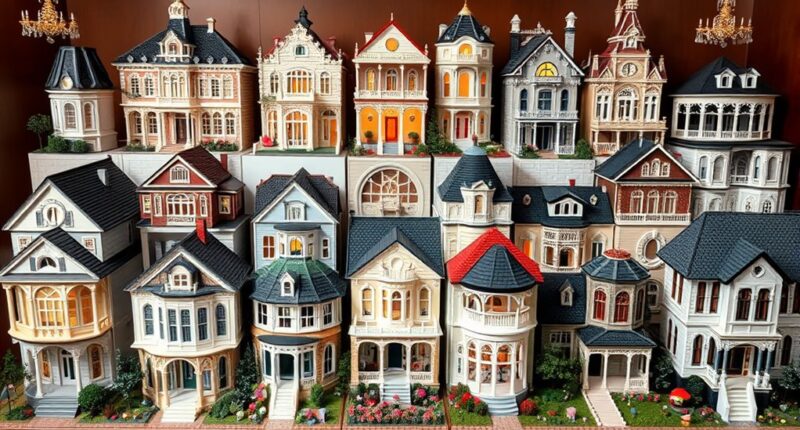 luxury dollhouses with accessories