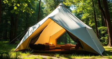 luxury durable camping tents