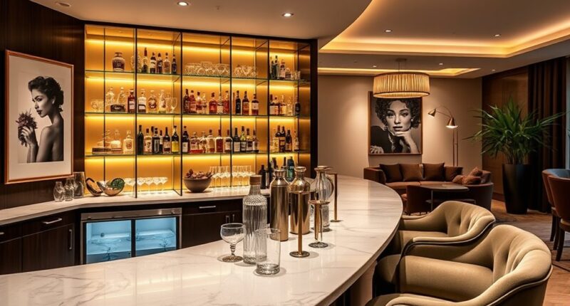 luxury home bar ideas