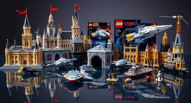 luxury lego collector sets