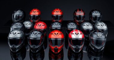 luxury motorcycle helmets 2025