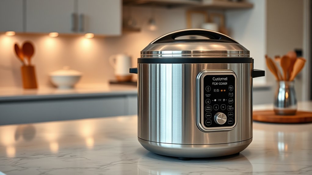luxury rice cooker features