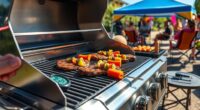 luxury tailgate grill selection