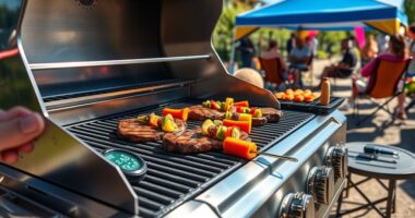 luxury tailgate grill selection