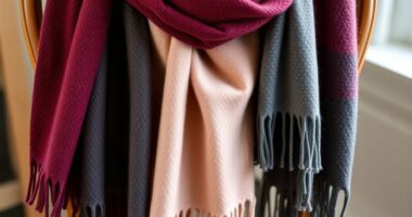 luxury winter cashmere scarves