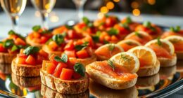 make ahead new year bites