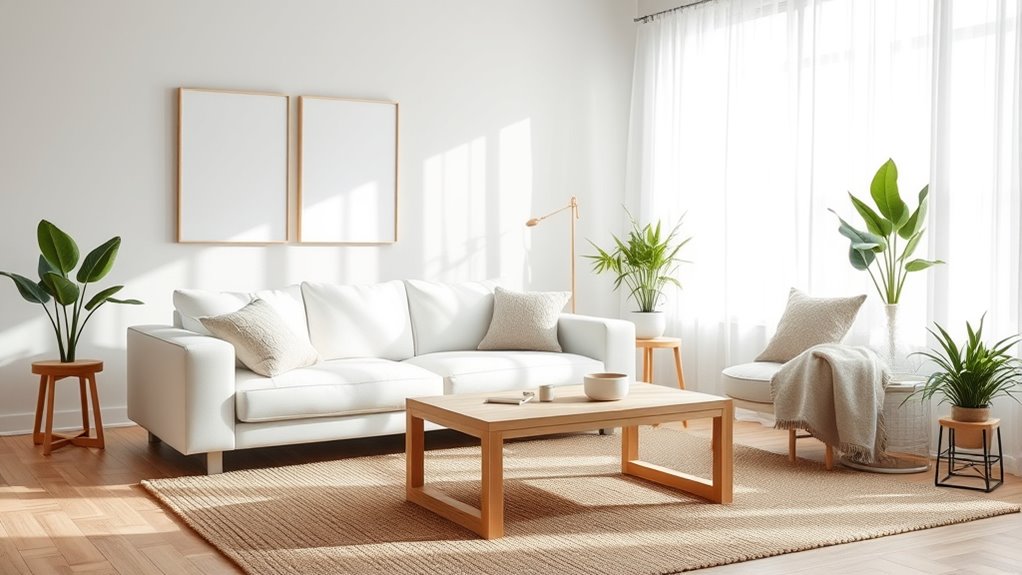 minimalist natural cozy decor