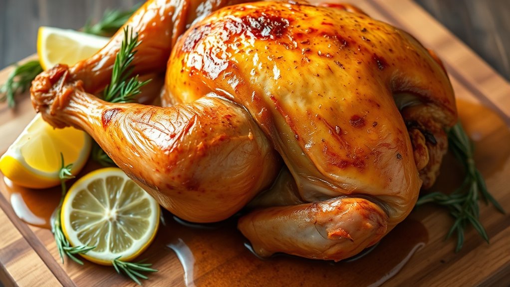 perfectly seasoned crispy roast