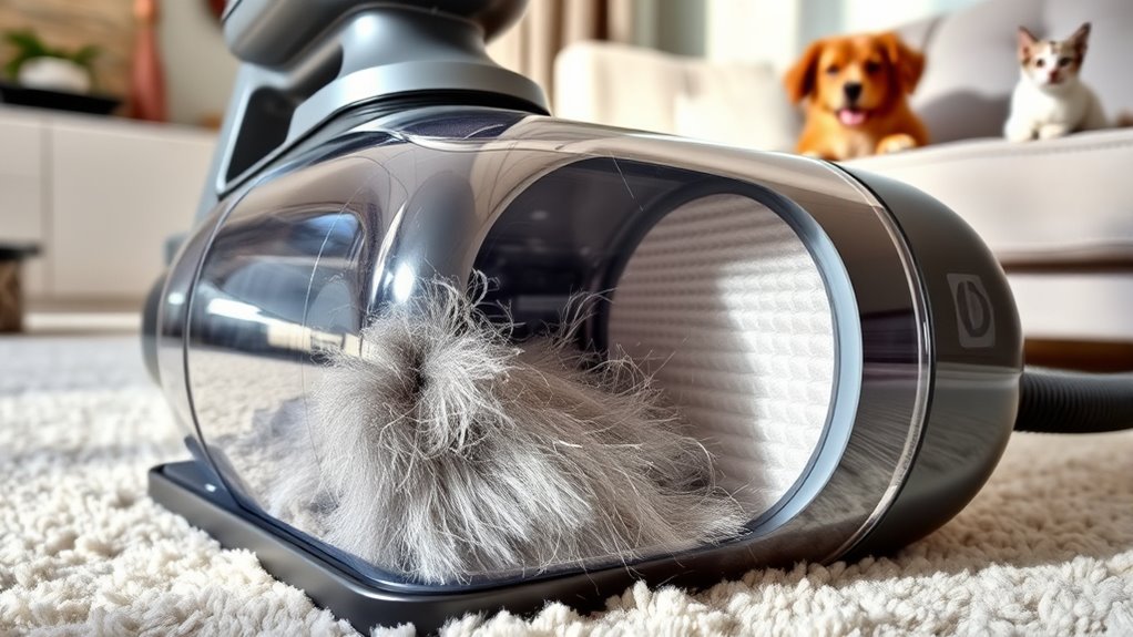 pet vacuum filter effectiveness