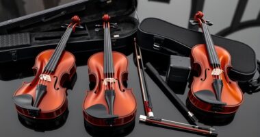premium electric violin kits