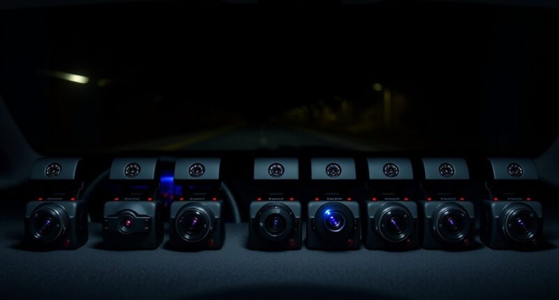 premium night vision dashcams