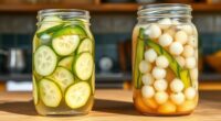 quick vs fermented pickling