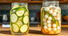 quick vs fermented pickling