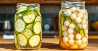 quick vs fermented pickling