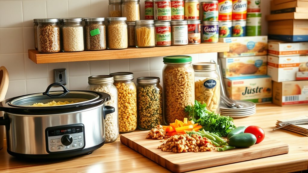 stock pantry streamline cooking