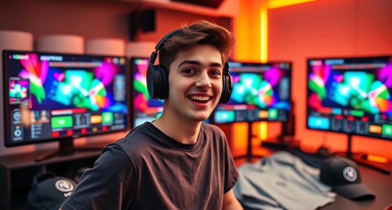 streaming ads merch revenue