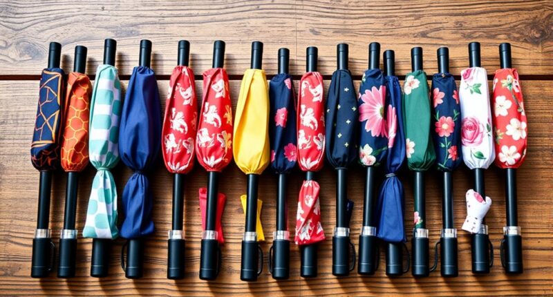 stylish durable portable umbrellas