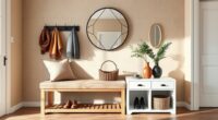 stylish entryway storage solutions