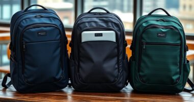 stylish laptop travel backpacks