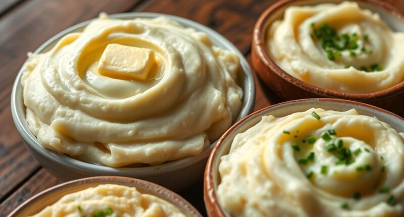 three styles creamy variations