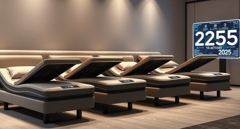 top adjustable bed features