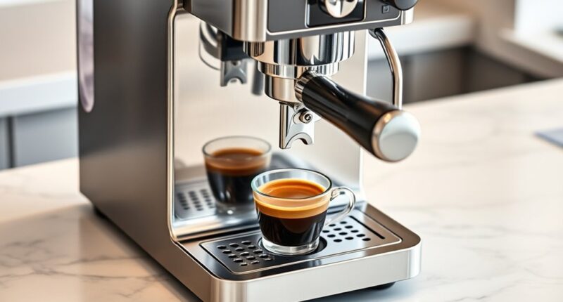 top espresso machines with grinders