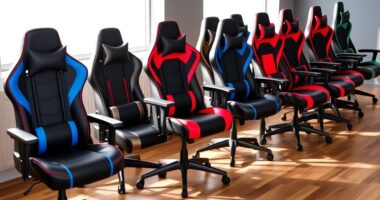 top lumbar support gaming chairs