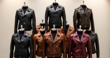 top luxury leather jackets