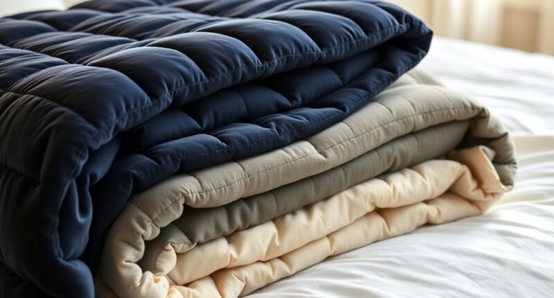 top luxury weighted blankets
