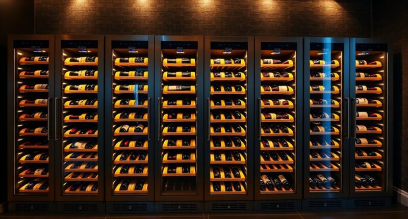 top luxury wine fridges