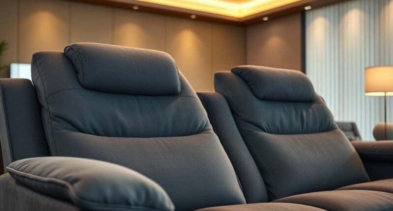 top power reclining sofas