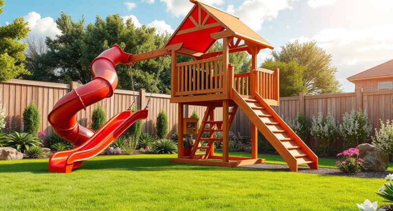 top premium backyard play sets
